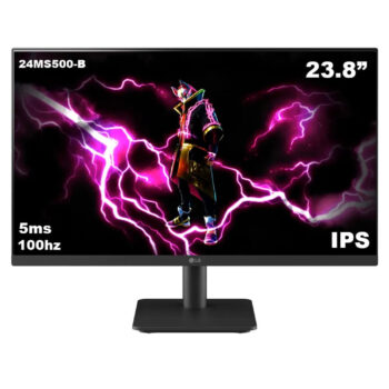 Monitor LG 23.8" 24MS500-B Negro 100Hz 5ms FHD IPS HDMI VGA