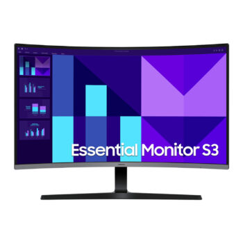 Monitor 32″ Samsung Essential S3 LS32D390GANXZA Curvo FHD Hdmi 100Hz