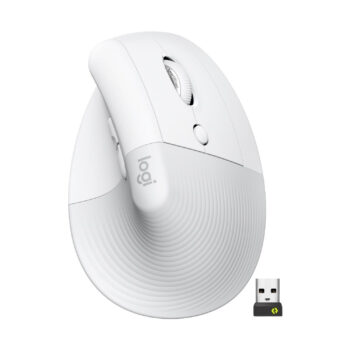 Mouse Logitech Lift Vertical Ergonomic 910-006469 Wireless White